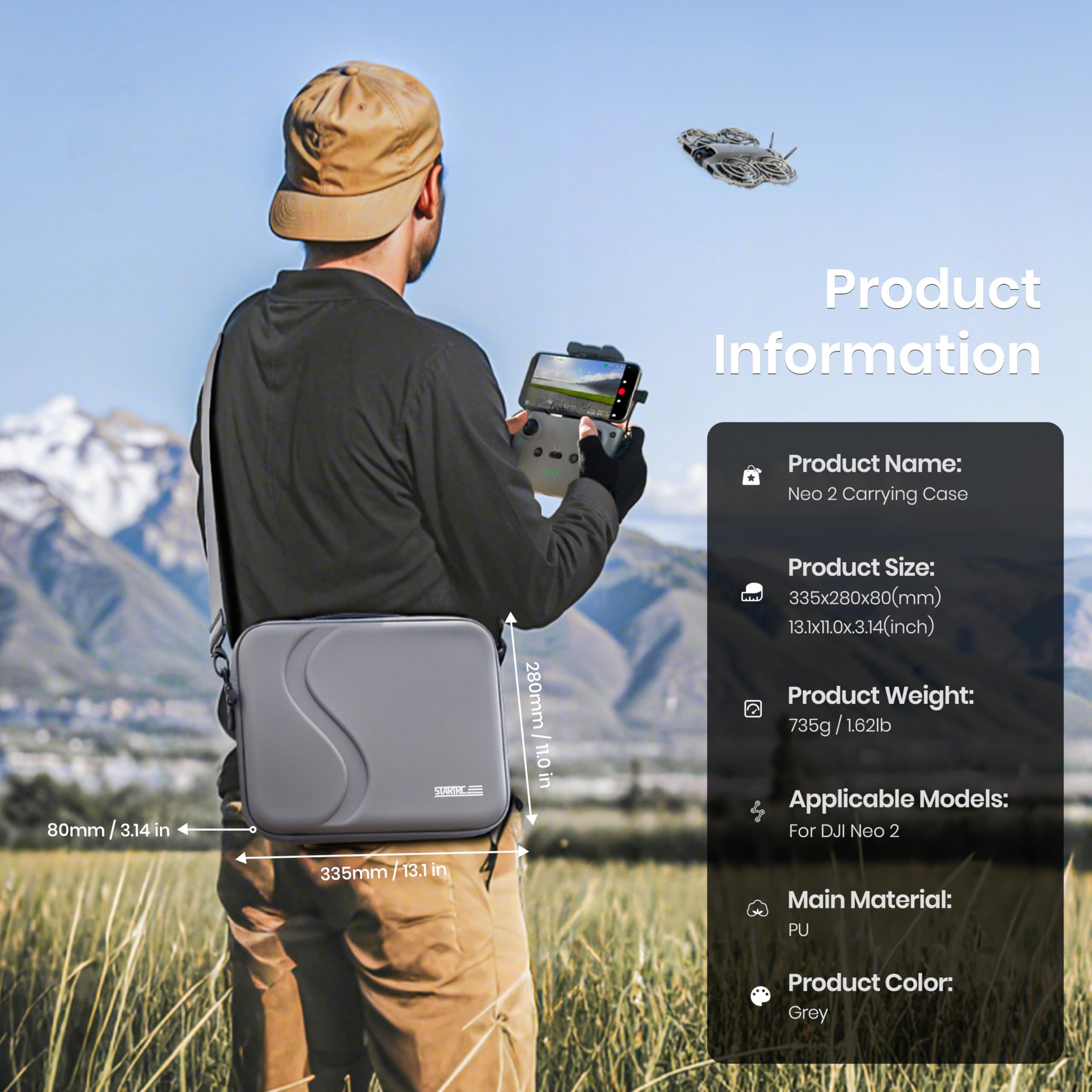Estojo de Transporte para Aces - Drone Controller Hood avaliação e preço